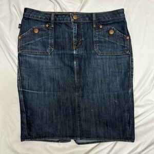 Rock & Republic Jean Skirt Size 30